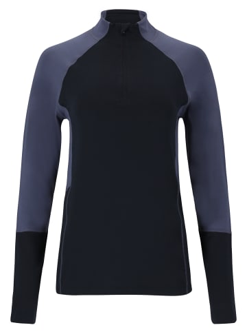 Endurance Langarmshirt Abbye in 2101 Dark Sapphire