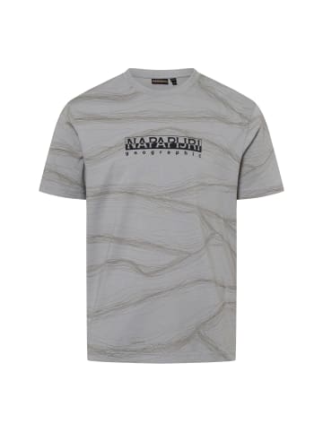 Napapijri T-Shirt Cellini in hellgrau