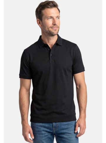 Ragman Poloshirt Basic in Schwarz