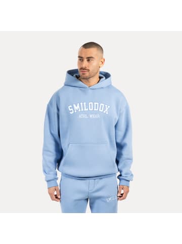 SMILODOX Hoodie Kayson in Blau