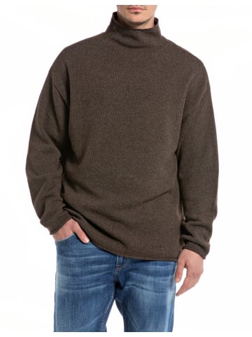 Replay Pullover in braun