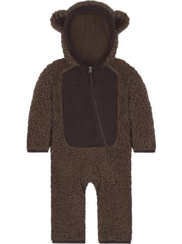 Normani Outdoor Sports Kinder Teddy Overall „Balivanich“ in Dunkelbraun