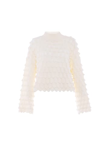 faina Damen Sweater in WOLLWEISS