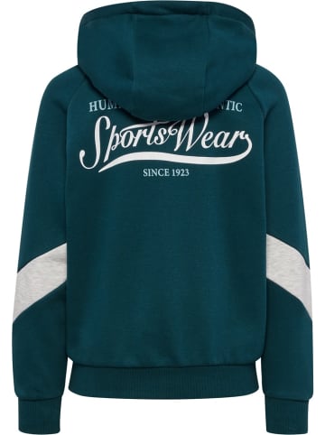 Hummel Kinder Hoodie "Loose Hoodie Bts" in Blau