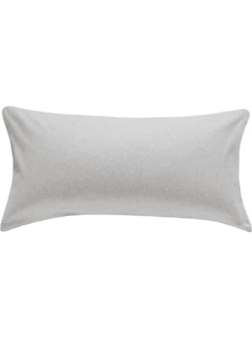 Erwin Müller Fein Biber Kissenbezug in anthrazit-silber