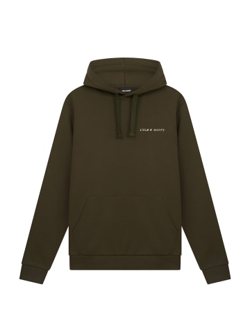 Lyle & Scott Kapuzensweatshirt in Olivgrün