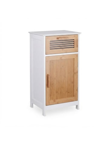 relaxdays Badschrank in Weiß - (B)40 x (H)70 x (T)18,5 cm