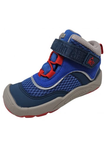 Affenzahn Klettstiefel Vegan Explory Hai in Blau