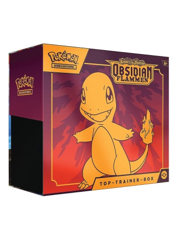 Pokémon Glumanda | Top-Trainer-Box | Pokemon Sammel-Karten Kollektion deutsch