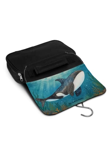 Mr. & Mrs. Panda kosmetiktäschchen Orca Design ohne Spruch in Weiß