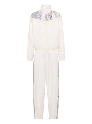 Carlo Colucci Tracksuit mit Sweatjacke Drassi in Weiß