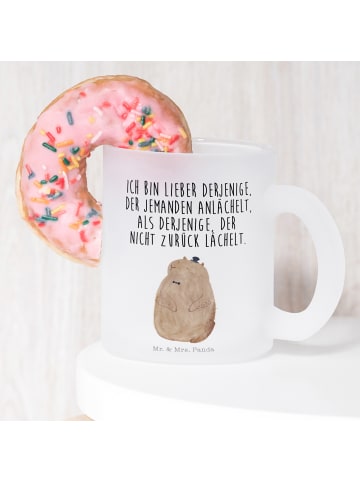 Mr. & Mrs. Panda Tee Tasse Murmeltier mit Spruch in Transparent