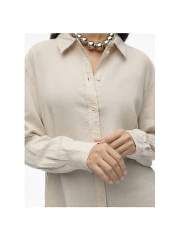 Vero Moda Langarmbluse in moonbeam