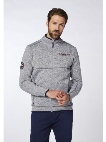 Navigator Sweatjacke in Grau