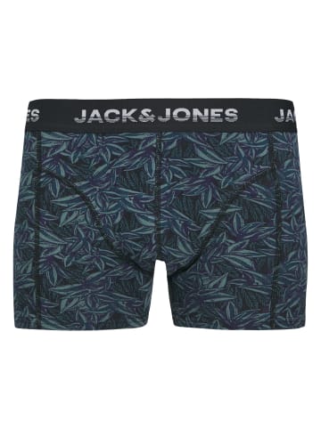Jack & Jones Boxershort 5er Pack in Grün/Blau/Schwarz
