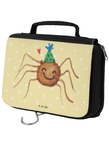 Mr. & Mrs. Panda badtasche Spinne Agathe Party ohne Spruch in Gelb Pastell