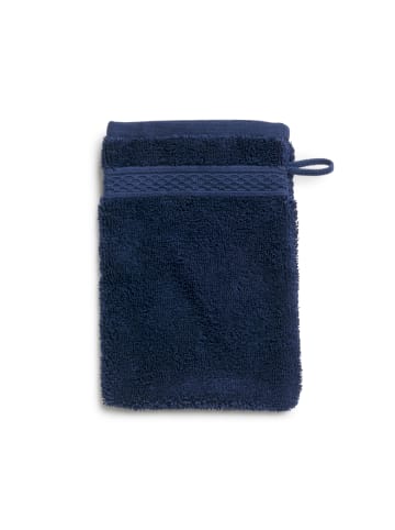 Möve Waschhandschuh Pure Luxury in deep sea
