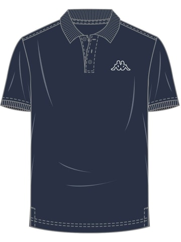 Kappa Polo "Poloshirt" in Blau