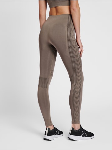 Hummel Leggings Hmlmt Shaping Multisport Damen in DRIFTWOOD