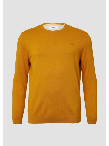 s.Oliver Strickpullover in 17W0_honiggelb