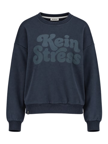 alife and kickin Rundhalspullover ElsaAK P in Kein Stress - marine
