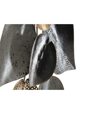 Mauro Ferretti 3D-Dekorplatte aus mehrfarbigem Metall, 62,5 x 5,5 x 40 cm