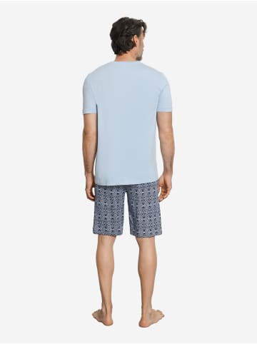 Hanro Pyjama Night & Day in heritage tiles