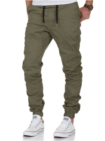 Amaci&Sons Basic Jogger-Chino NEW JERSEY in Olive