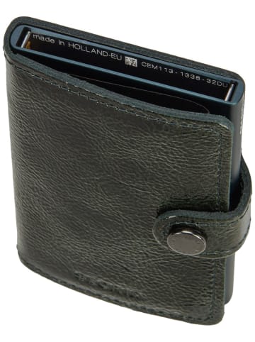 Secrid Geldbörse Miniwallet Naplak in Bottle Green+