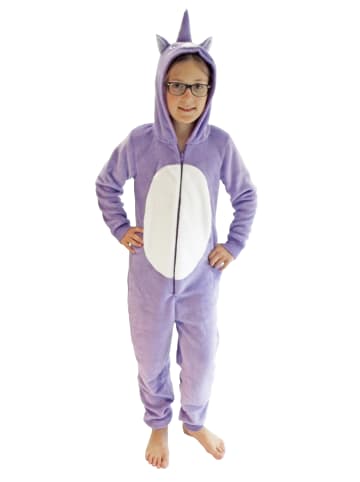 NORMANN Jumpsuit Overall Onesie Schlafanzug Tier - 50979 in Weiß