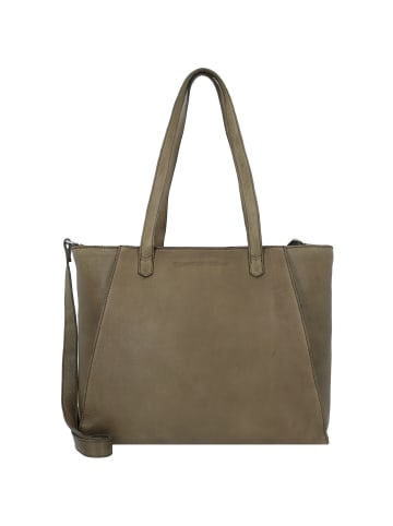 Cowboysbag Bramhall Shopper Tasche Leder 36 cm in olive