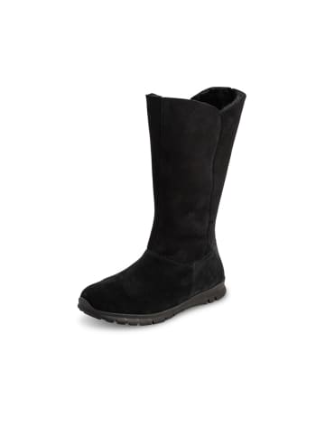 VITAFORM Veloursleder Stiefel in schwarz