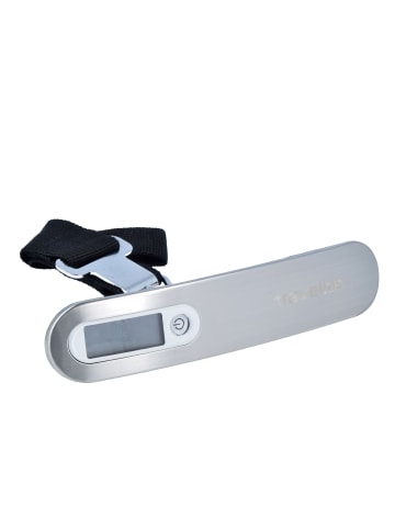 travelite Kofferwaage Alu 15 cm silber