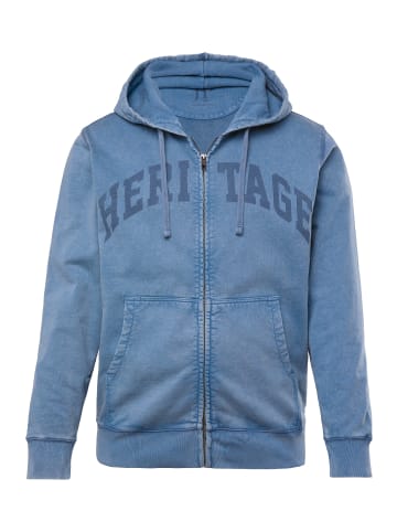 JP1880 Sweatjacke in blue denim