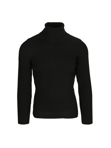 Megaman Rollkragen Pullover in Schwarz