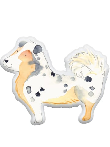 Mr. & Mrs. Panda kissen stofftier Hund Australien Shepherd ohne ... in Weiß