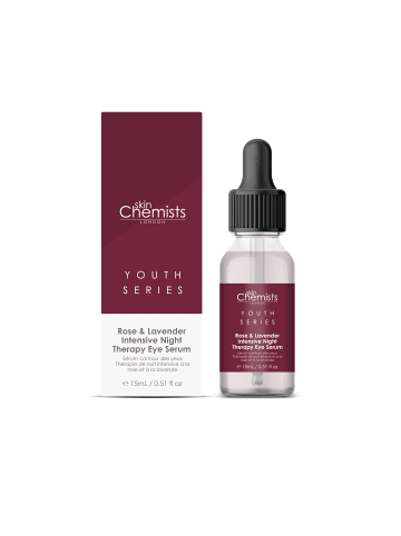 Skinchemists Rose & Lavendel Intensive Nachttherapie Augenserum 15ml