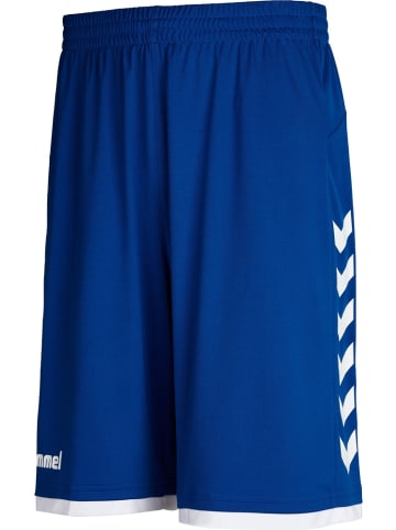 Hummel Kinder Short "Core Basket Shorts" in Blau