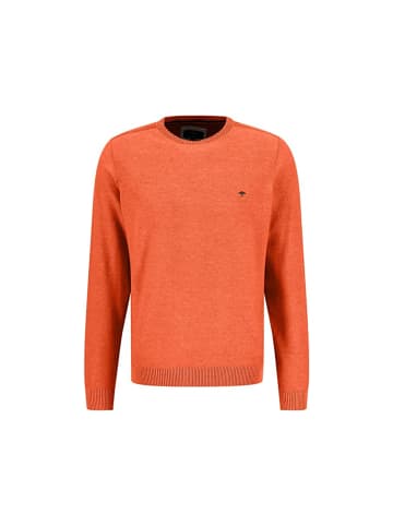 FYNCH-HATTON Rundhalspullover für Herren in orange