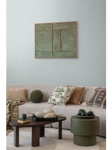 A.S. Création Tapete Atelier Canvas in Blau-Grau 