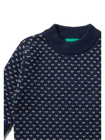 Little Green Radicals Bio-Strickpullover in Marineblau