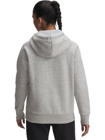 Under Armour Hoodie "Rival Shimmer Hoodie Fleece" in Grau