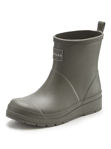 ELBSAND Gummistiefelette in olivgrün