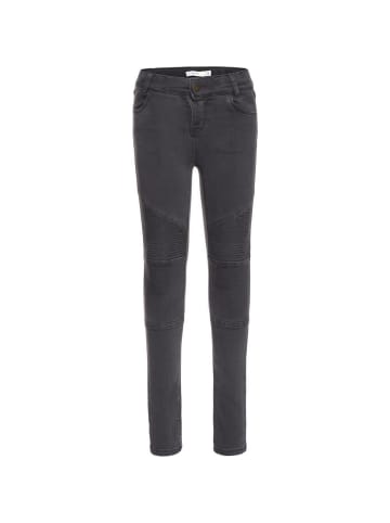 name it Mädchen Jeans mit Naht-Details in Grau