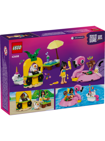 LEGO Poolparty mit Einhorn und Flamingo in Mehrfarbig ab 5 Jahre