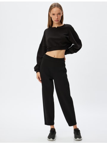KOTON Sweathose in Schwarz