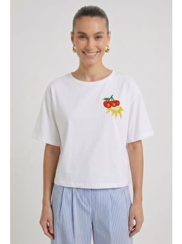 Oui T-Shirt in optic white