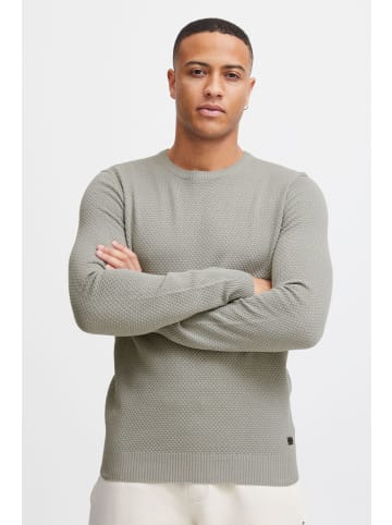 !SOLID Strickpullover SDKarl 21102378ME Strickpullover mit Perl-Strickmuster in Grau