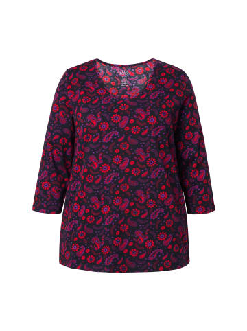 Ulla Popken Longshirt in schwarz