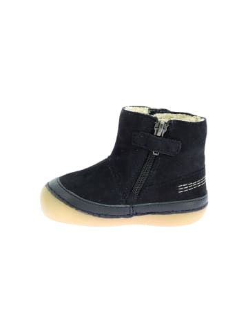 Kickers Sokifaune Kinder-High-Top-Sneaker aus Leder Blau